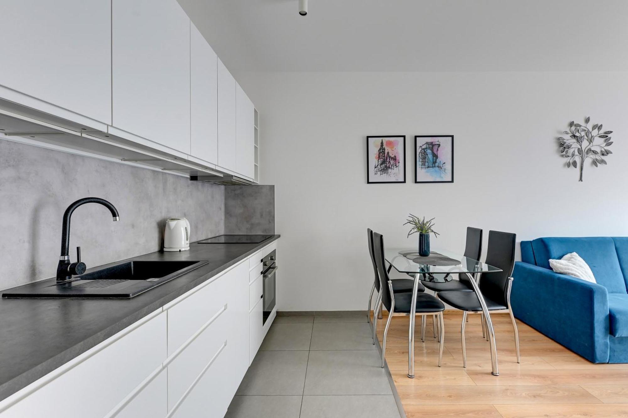 Wave Apartments Nowa Grobla Old Town Gdansk Bagian luar foto